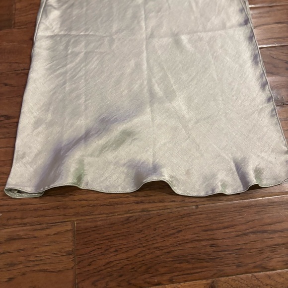 ASOS DESIGN Cream  Satin Slip Dress Size 4 - Picture 3 of 9